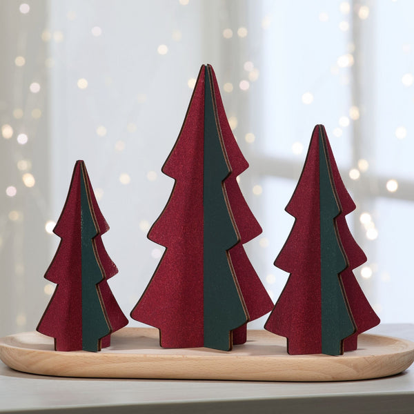 Interlocking Trees Wood Interlocking Trees– Your Heart's Content