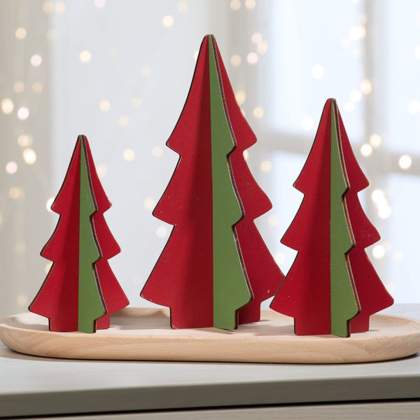 Interlocking Trees Wood Interlocking Trees– Your Heart's Content